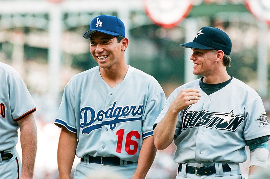 1995年の野茂©Getty Images