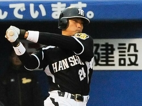 桧山進次郎サイン入りバット 阪神タイガース 桧山進次郎 #24