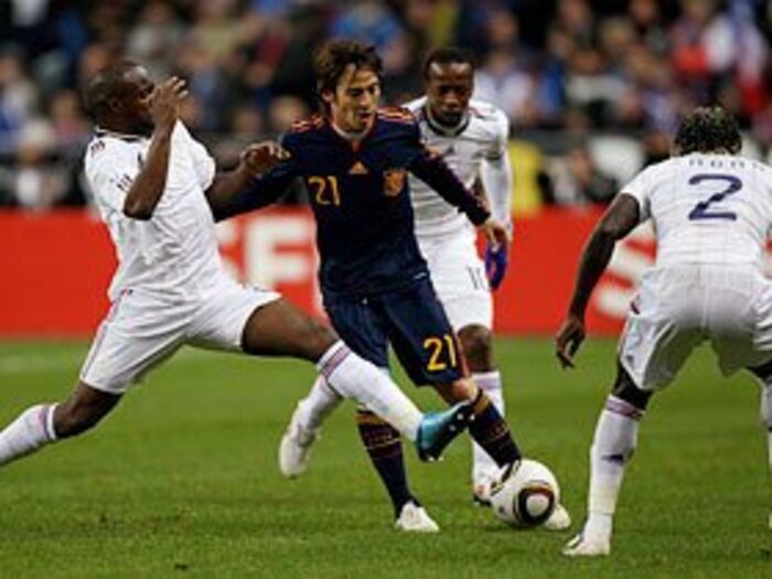 敵地でフランスに完勝するも、スペインに“W杯優勝”の言葉が無い。＜Number Web＞ photograph by Getty Images
