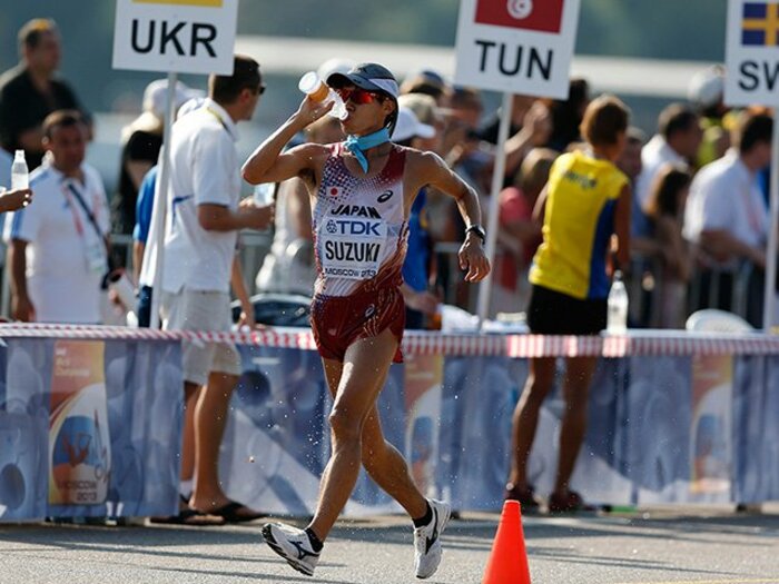 競歩・鈴木雄介「コースの再考を」。来夏のマラソン、競歩はどうなる？＜Number Web＞ photograph by AFLO