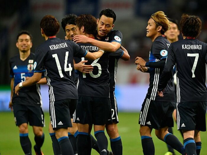 DFとして闘莉王を超えるゴールも……。吉田麻也、ブルガリア戦後の落胆。<Number Web> photograph by Takuya Sugiyama