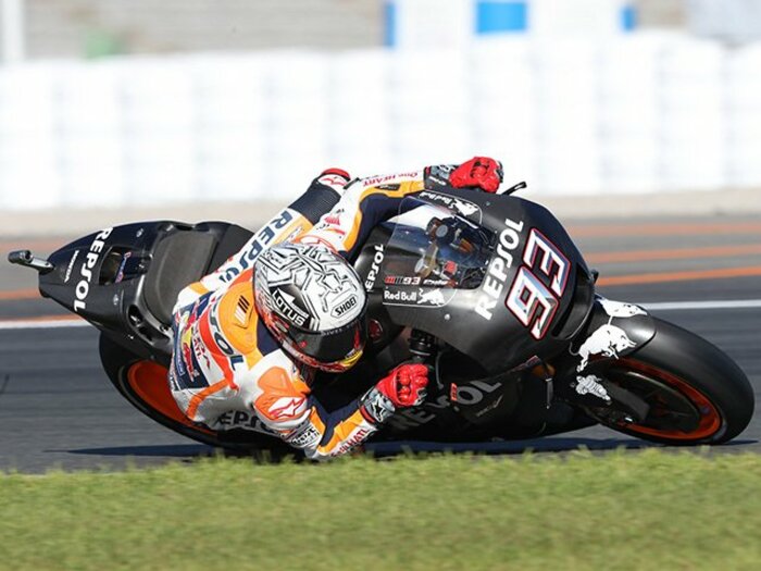 23歳マルケスが会得した「我慢」。3度目のMotoGP制覇で、さらに先へ。<Number Web> photograph by Satoshi Endo