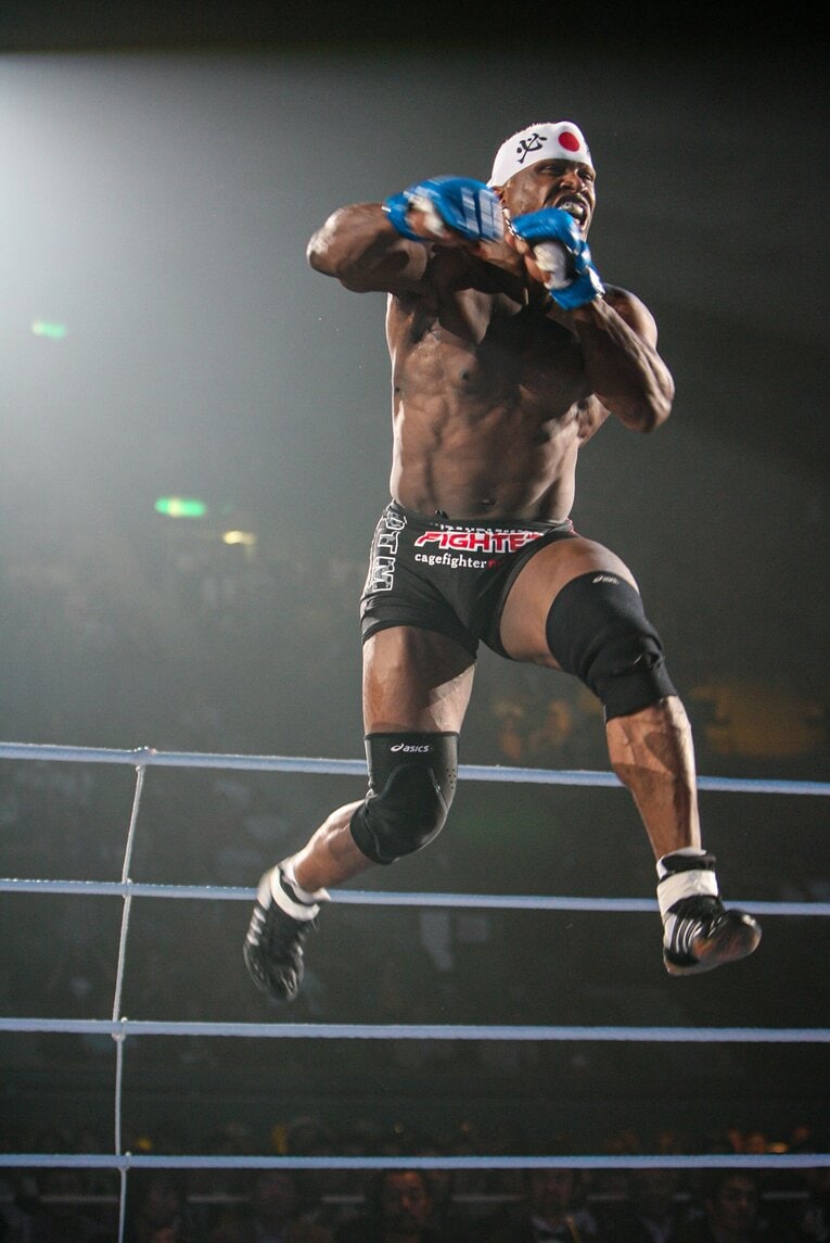 驚異的な跳躍力を誇ったランデルマンのパフォーマンス（5枚目／全7枚）©Susumu Nagao