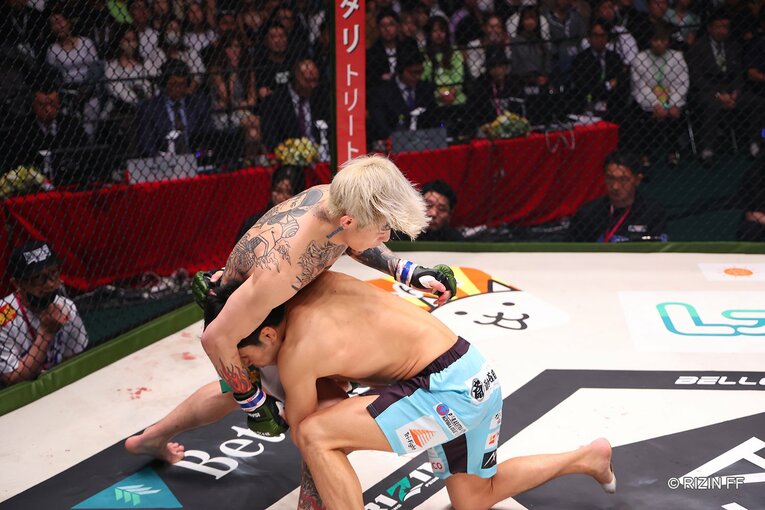 『RIZIN LANDMARK 5』斎藤裕vs平本蓮　©RIZIN FF