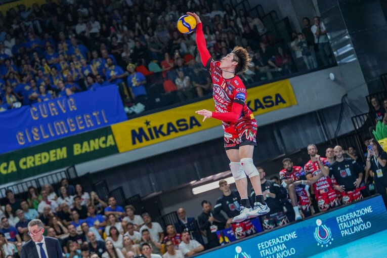 新シーズンに向けて順調な仕上がりを見せる石川祐希　©︎PA Images/AFLO