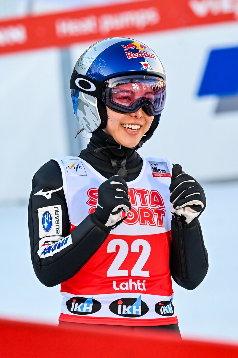 【スキージャンプワールドカップ2025】　©JIJI PRESS