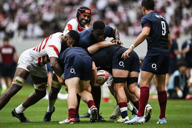 第二次エディー・ジョーンズHC体制の初陣となったイングランド戦　©Asami Enomoto