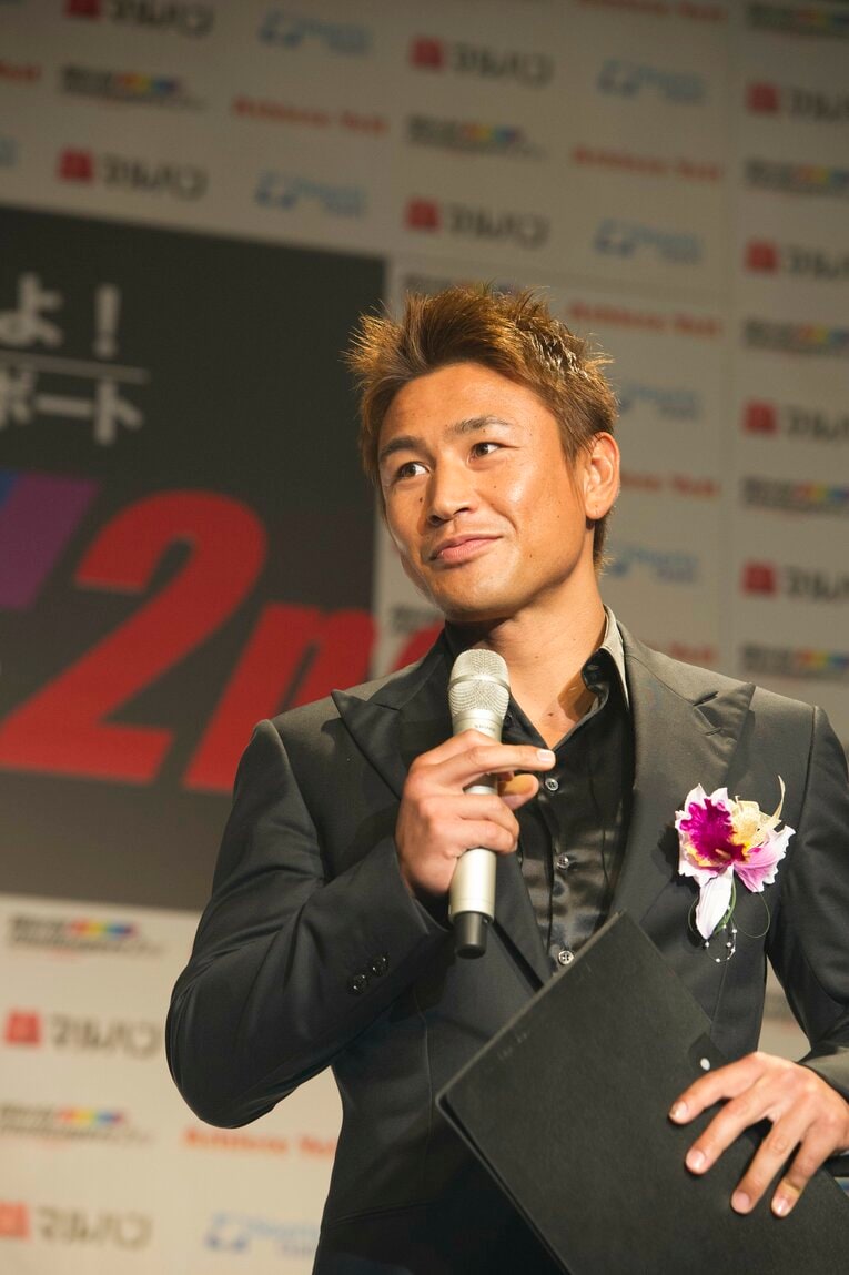 現役引退後の魔裟斗　©Nanae Suzuki