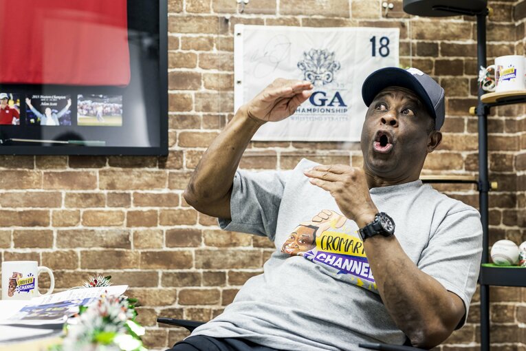 2020年の年末、Number Webの取材で　©BUNGEISHUNJU