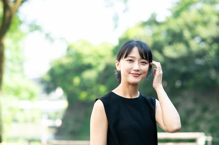 フリー転身後も多忙な日々を送る竹内由恵。アスリートへの取材で聞いた話が、人生の糧になっていると明かす　©Miki Fukano