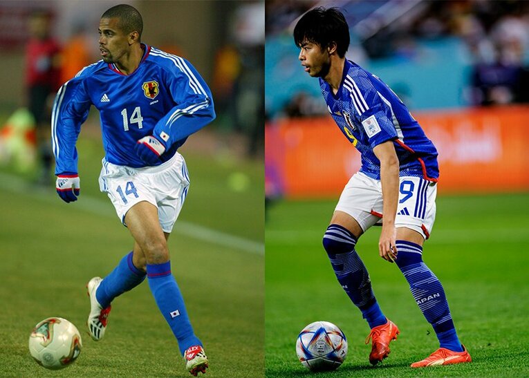 利き足こそ違えど、同じ左サイドを主戦場にした三都主に三笘の凄みを聞いてみた　©Sports Graphic Number, Kiichi Matsumoto/JMPA