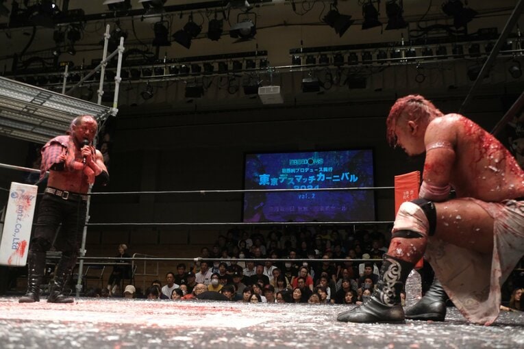 デスマッチのカリスマ・葛西純　©Norihiro Hashimoto
