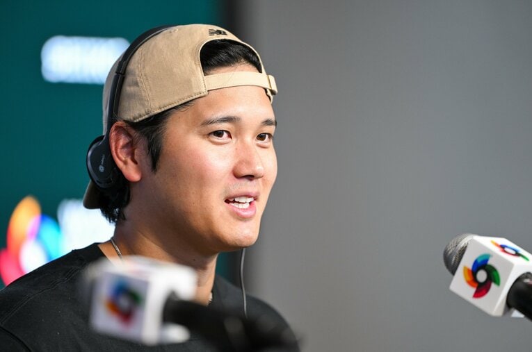 WBCに2大会連続で出場した大谷翔平。日本代表への原点はイチローだったという ／ photograph by Hideki Sugiyama