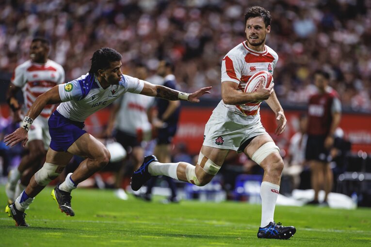 本職の第3列でプレーしたジャック・コーネルセン　©︎Kiichi Matsumoto