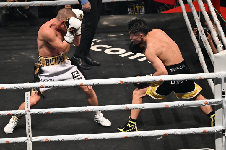 2022年12月13日／ポール・バトラー戦（WBA・WBC・IBF・WBO世界バンタム級王座統一戦）©Naoya Sanuki