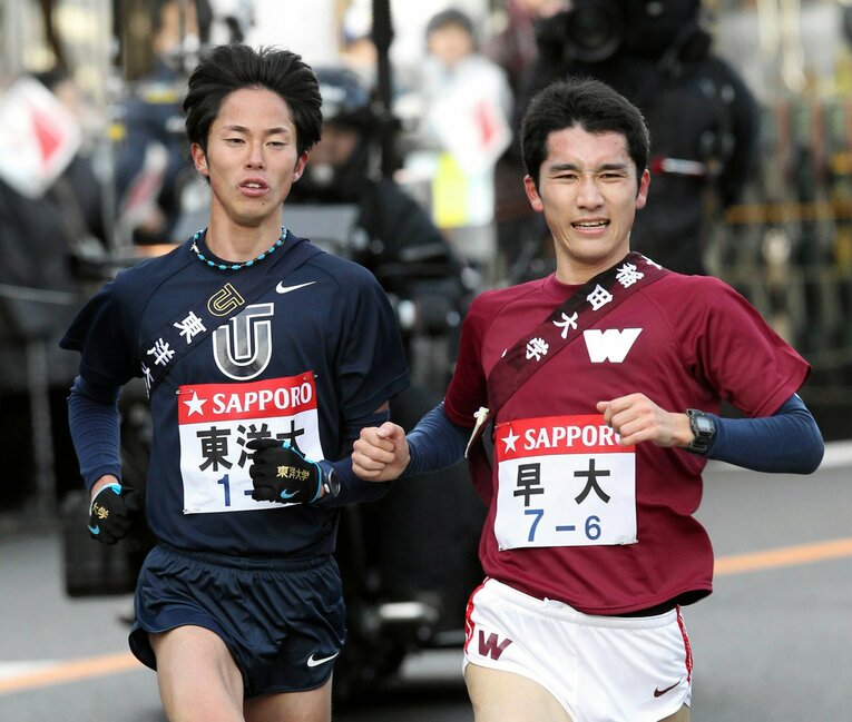 2011年の箱根駅伝では6区を走り総合優勝にも貢献　©︎JIJI PRESS