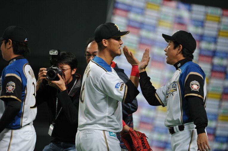 中田翔との絆も深い　©︎Takuya Sugiyama