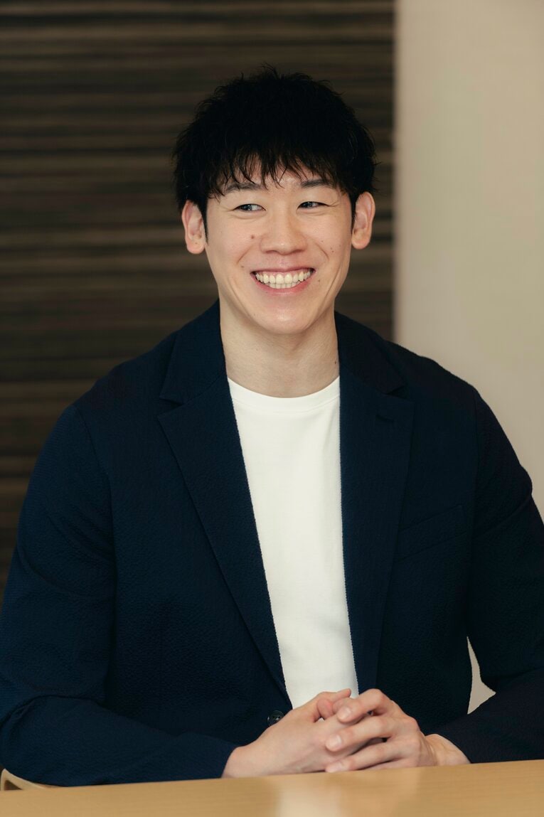 石川祐希／1995年12月11日生、愛知県出身。星城高から中大へ進学。在学中からイタリアでプレーし、卒業後はプロ選手に。日本代表では'24年ネーションズリーグ準優勝、パリ五輪ベスト8に貢献。昨季からペルージャ所属。192cm、84kg　©Wataru Sato