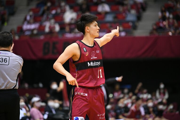 増田啓介　photograph by B.LEAGUE