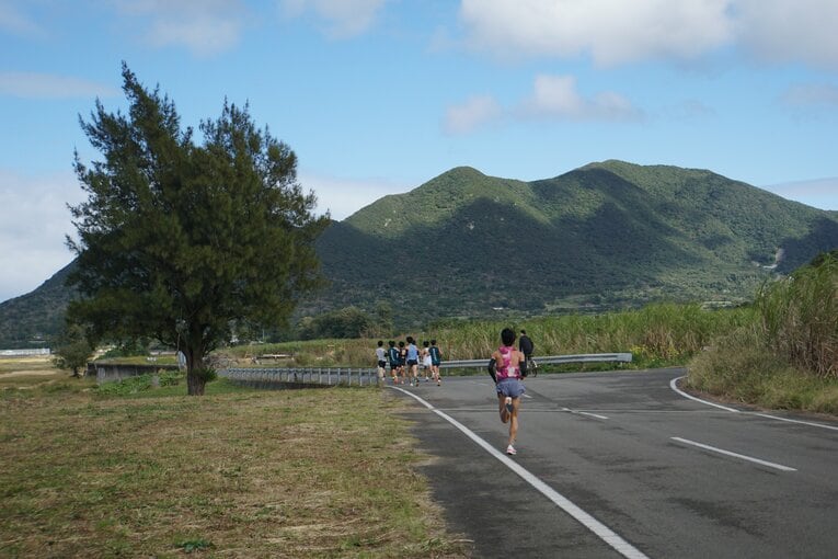 【1月の鹿児島合宿の様子…吉居大和＆徳之島ののカット集】©Number Web