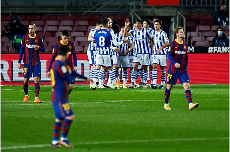 アウェーの地で先制点を奪ったレアル・ソシエダ