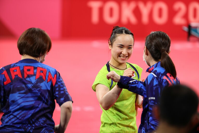 「ダブルスを石川さんと戦えて、すごく心強いです」 卓球女子団体のカギを握る平野美宇にチームが伝えていたこと(2)