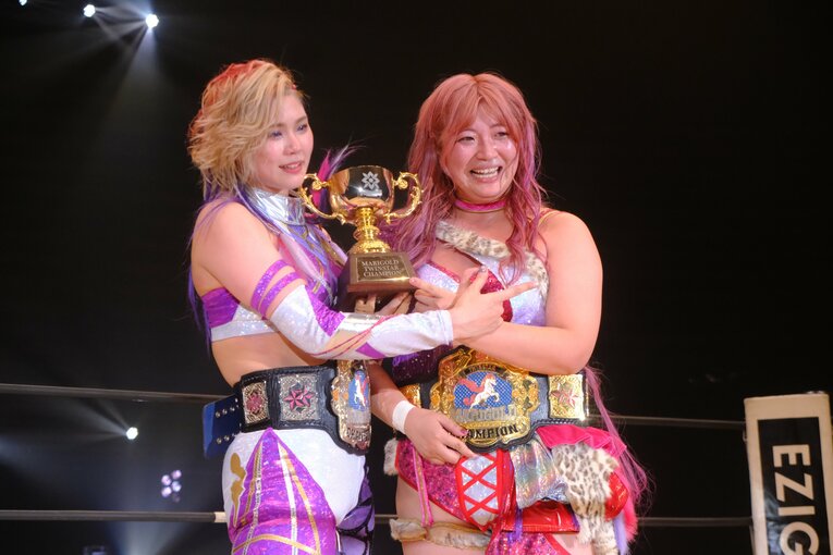 マリーゴールドの人気女子レスラー・後藤智香　©Norihiro Hashimoto