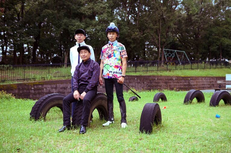 2020年に行われた横山親子の鼎談　©Takuya Sugiyama