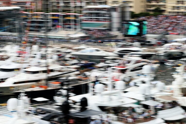 モナコGPのフェルスタッペン　©Getty Images / Red Bull Content Pool