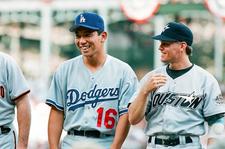 1995年の野茂©Getty Images