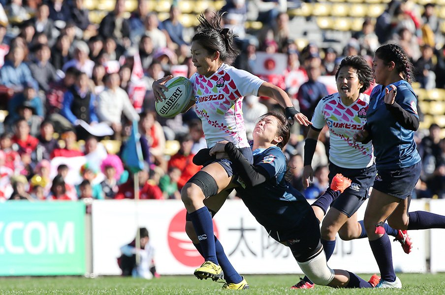彼女の人生とラグビーはどこで交差した?五輪決めたサクラセブンズの生き方。<Number Web> photograph by Getty Images