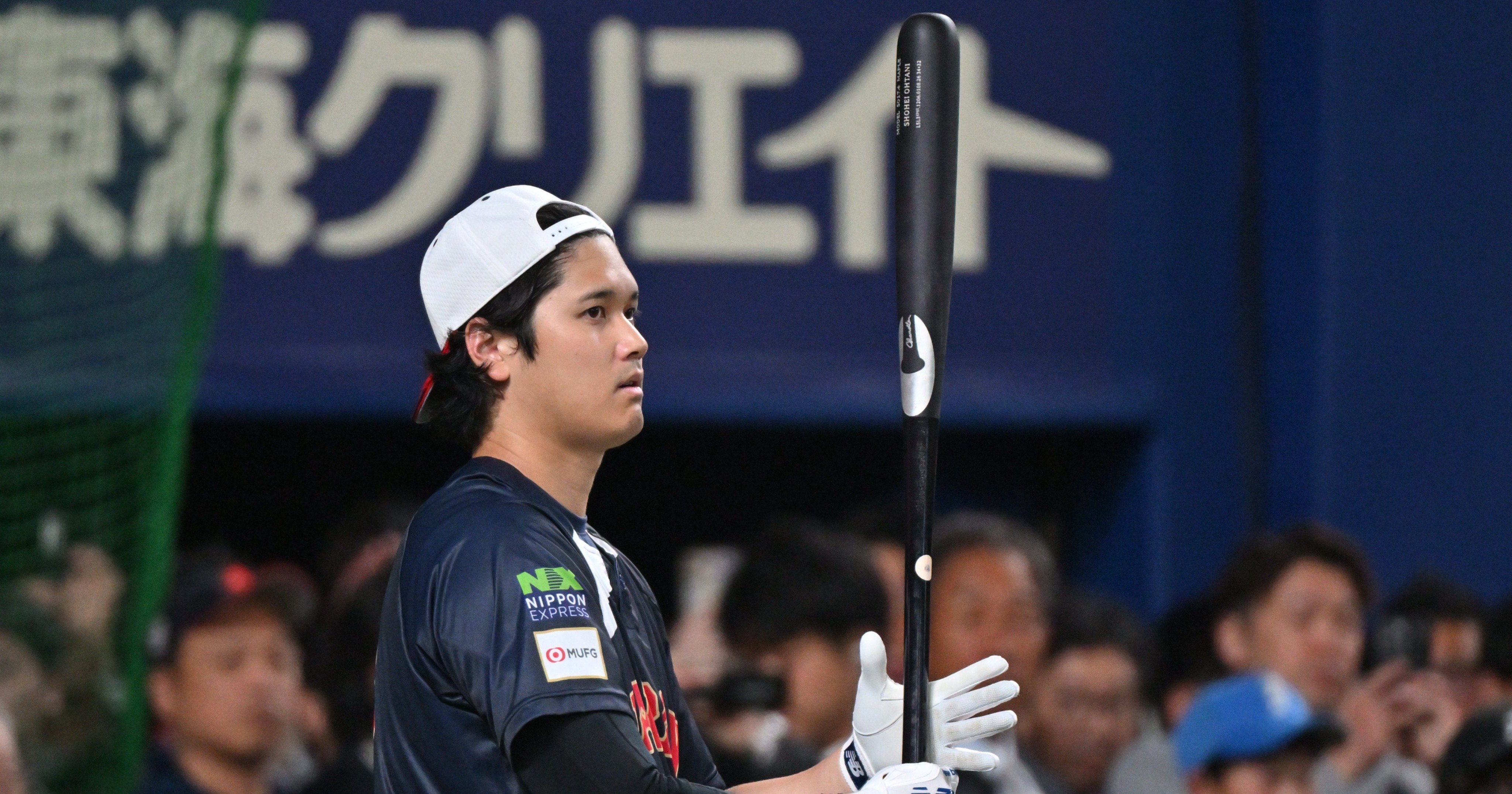 記念写真ゲット」「かぶりつきで観戦」“練習だけ”の大谷翔平に一番大