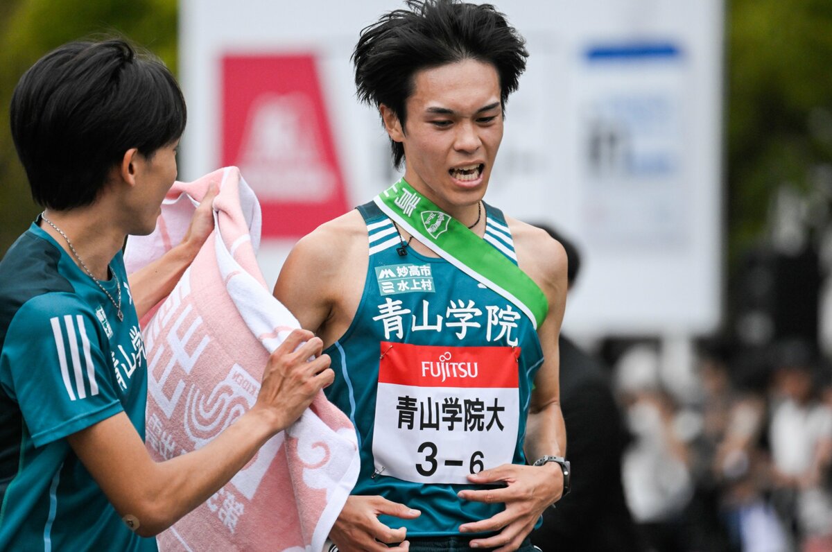 青学大・原晋監督が不満げに言った「まだ4年生が甘い気がするなあ…」“まさかの3位”青学大の誤算…箱根駅伝まで3カ月「今日は30点かな」 - 駅伝 -  Number Web - ナンバー