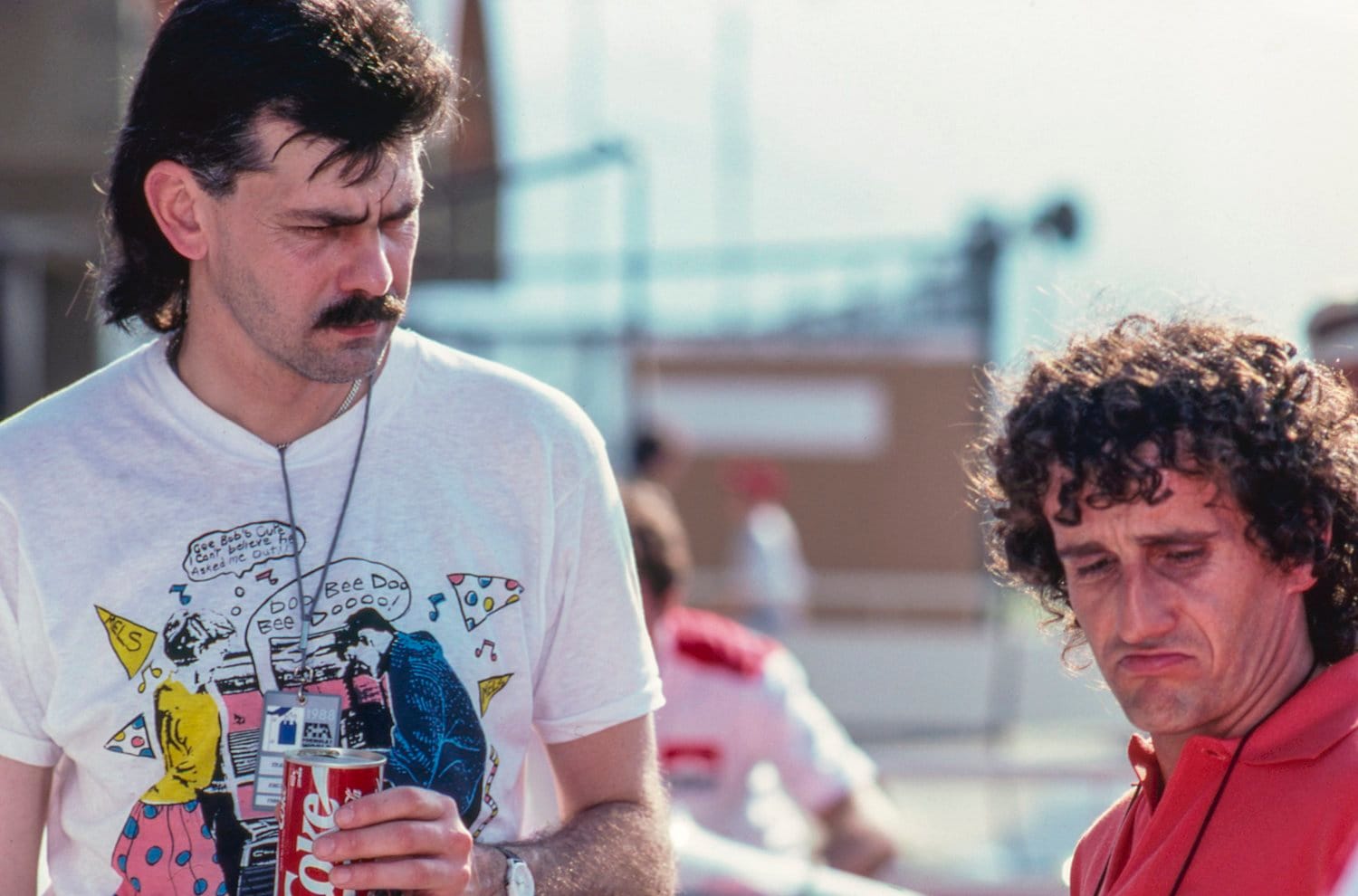 デザイナーとしてだけでなく、チーム運営にも手腕を発揮したゴードン・マレー（左）　©Fujio Hara