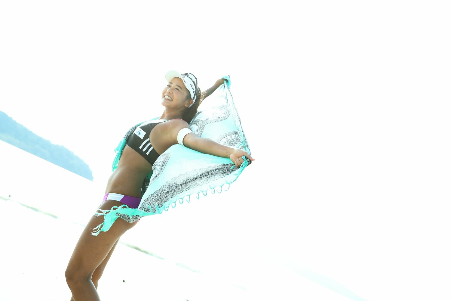 グラビア撮影は海外で行われることもあった　©Takahisa Hirano