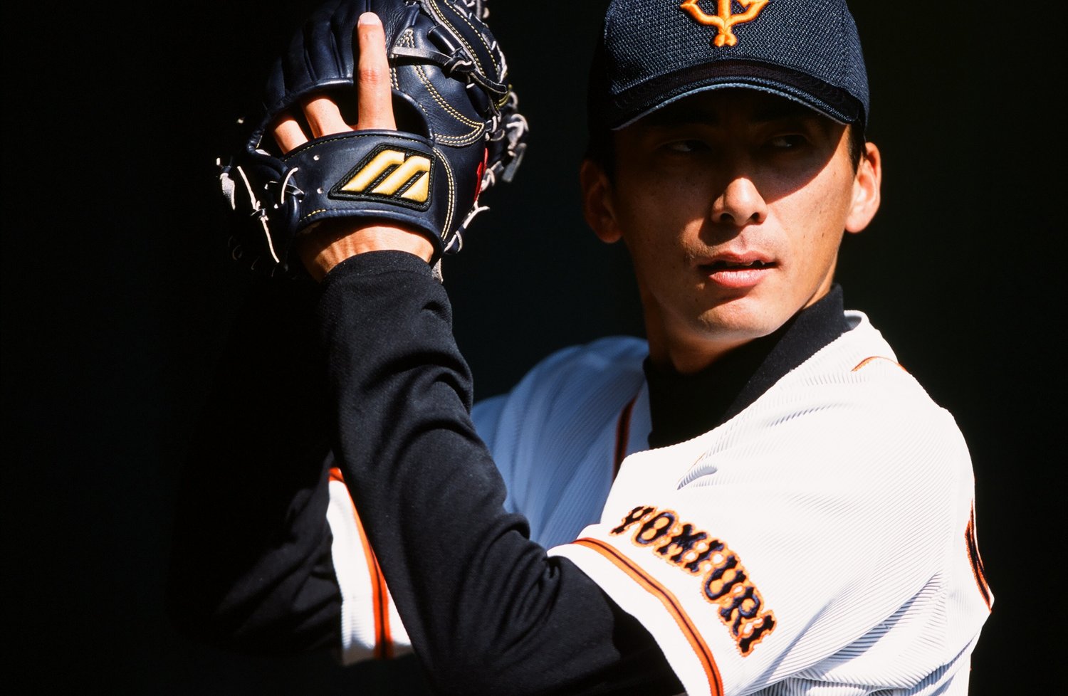 巨人時代の河原 ©Hideki Sugiyama