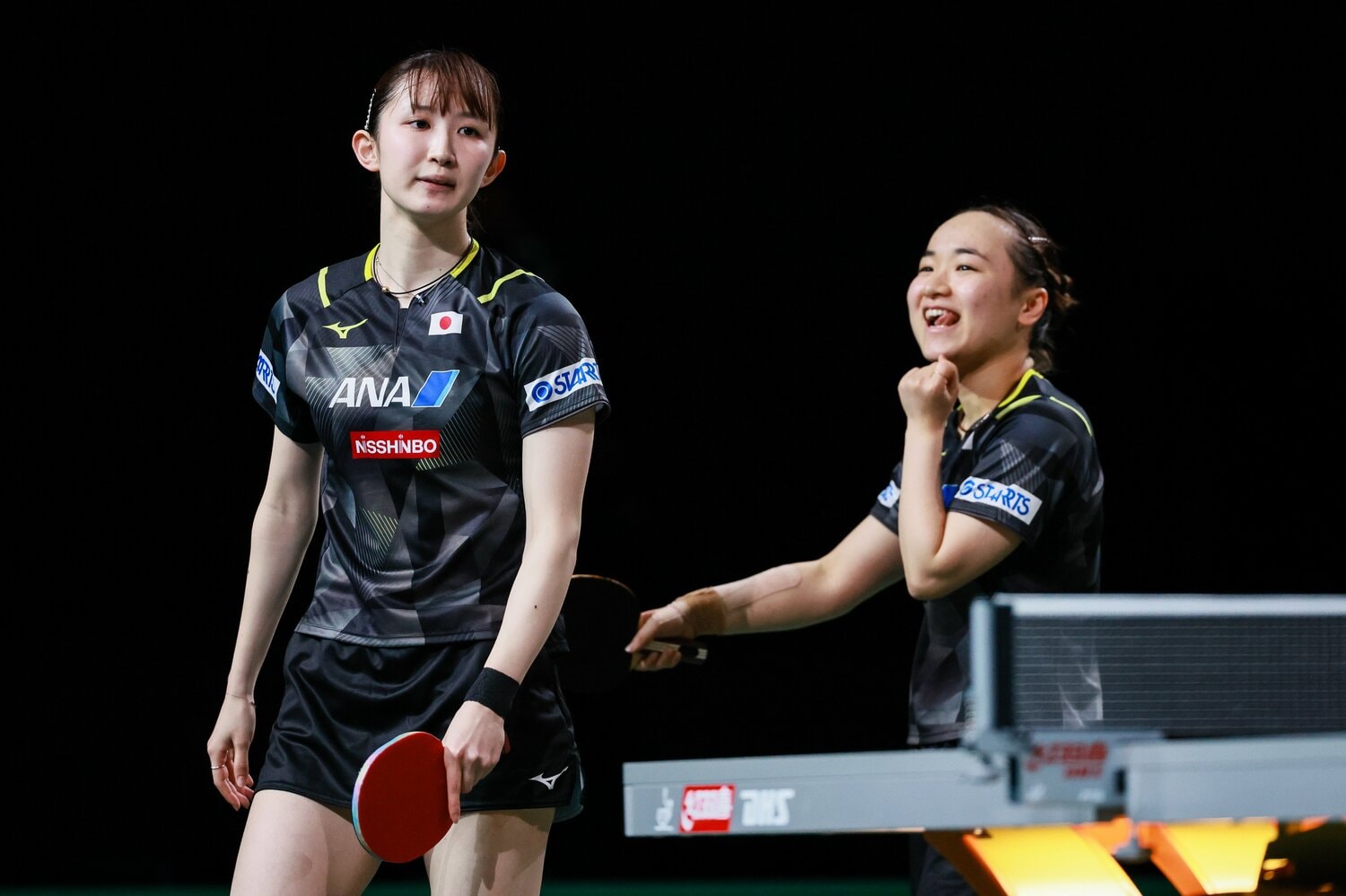 伊藤と早田　©Getty Images