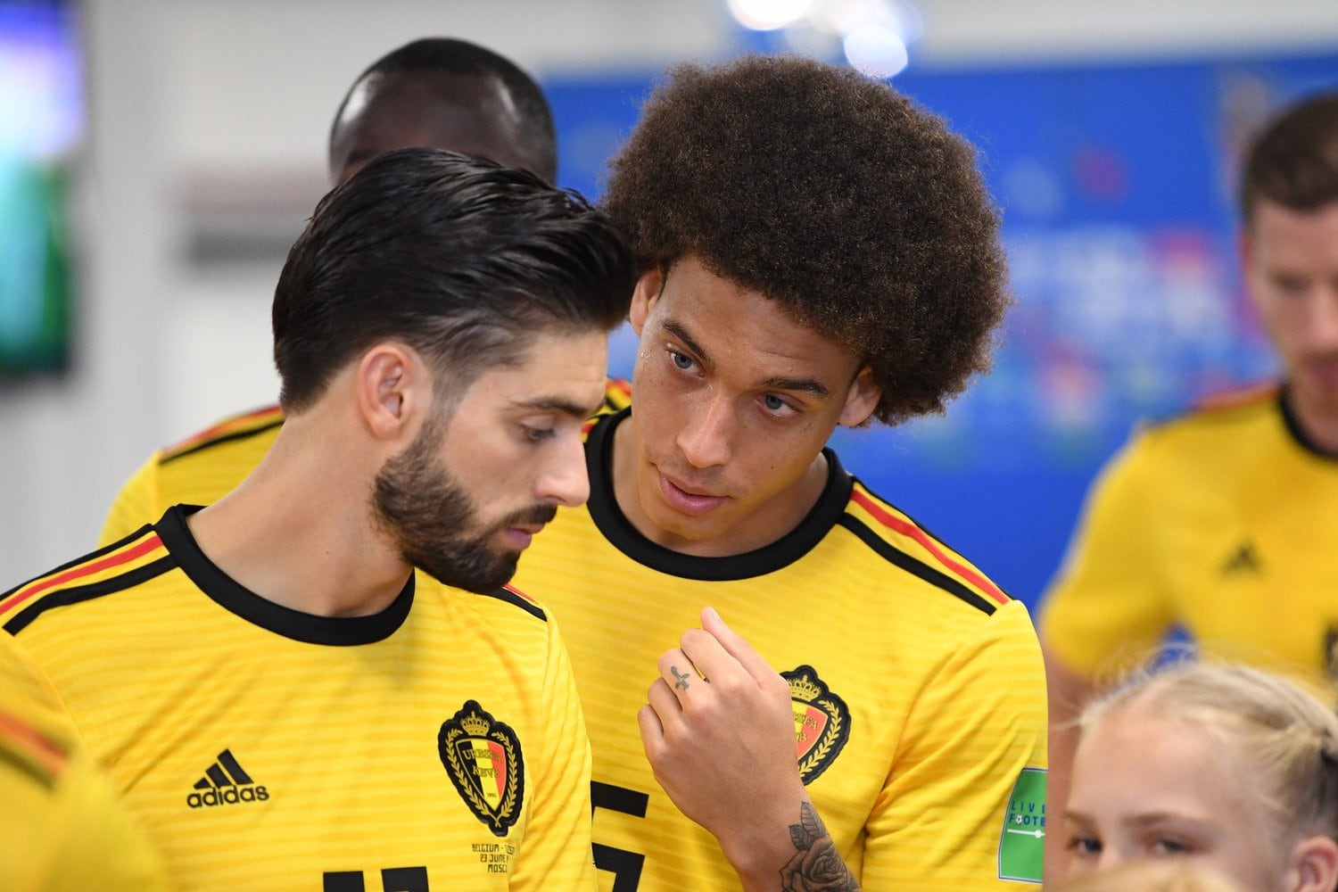 ロシアW杯代表だったカラスコ（左）とビツェル（中国時代は写真をクリックしていくと見られます）©Getty Images