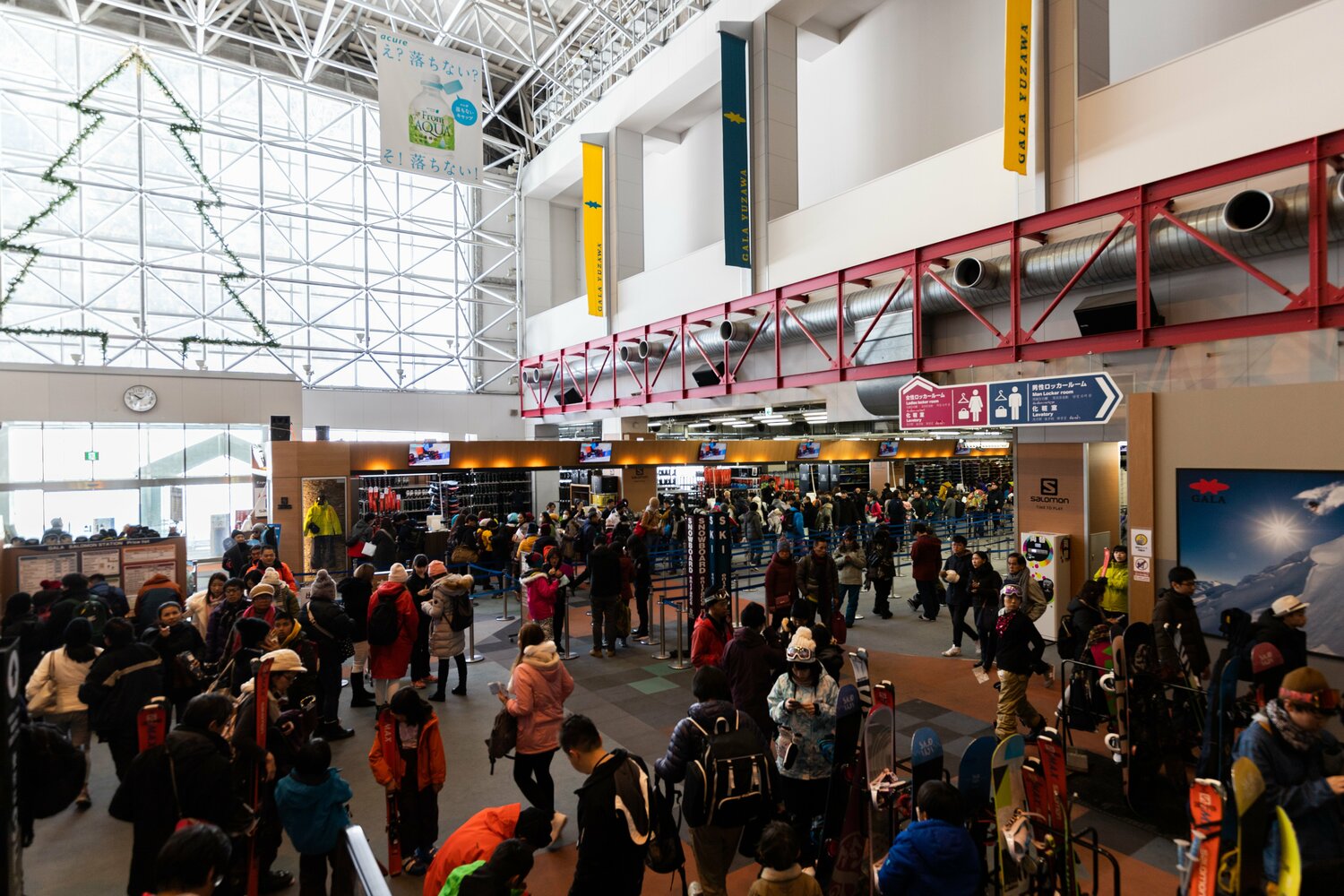 3年前、2019年に訪れたときはこの込み具合だった