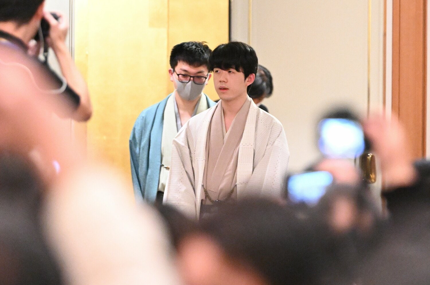 2023年、王座戦第4局　©Keiji Ishikawa