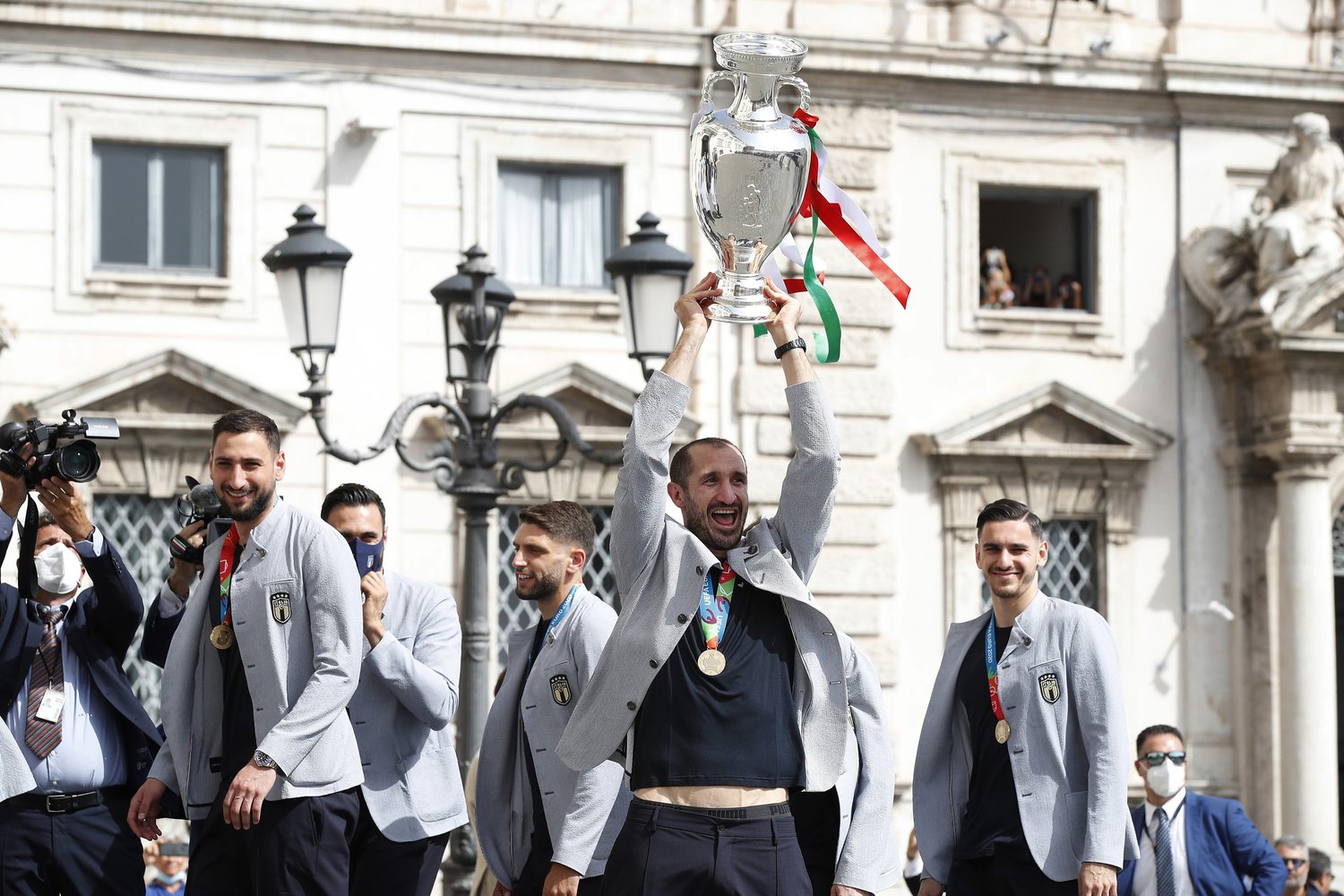 キャプテンのキエッリーニはピッチ内外で絶大な存在感を放った©Getty Images