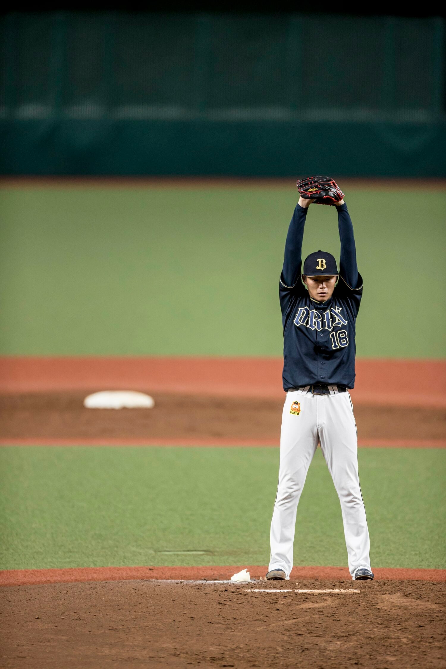 マウンドでは威圧感さえ漂ってきた山本由伸(2020年)©︎Kiichi Matsumoto