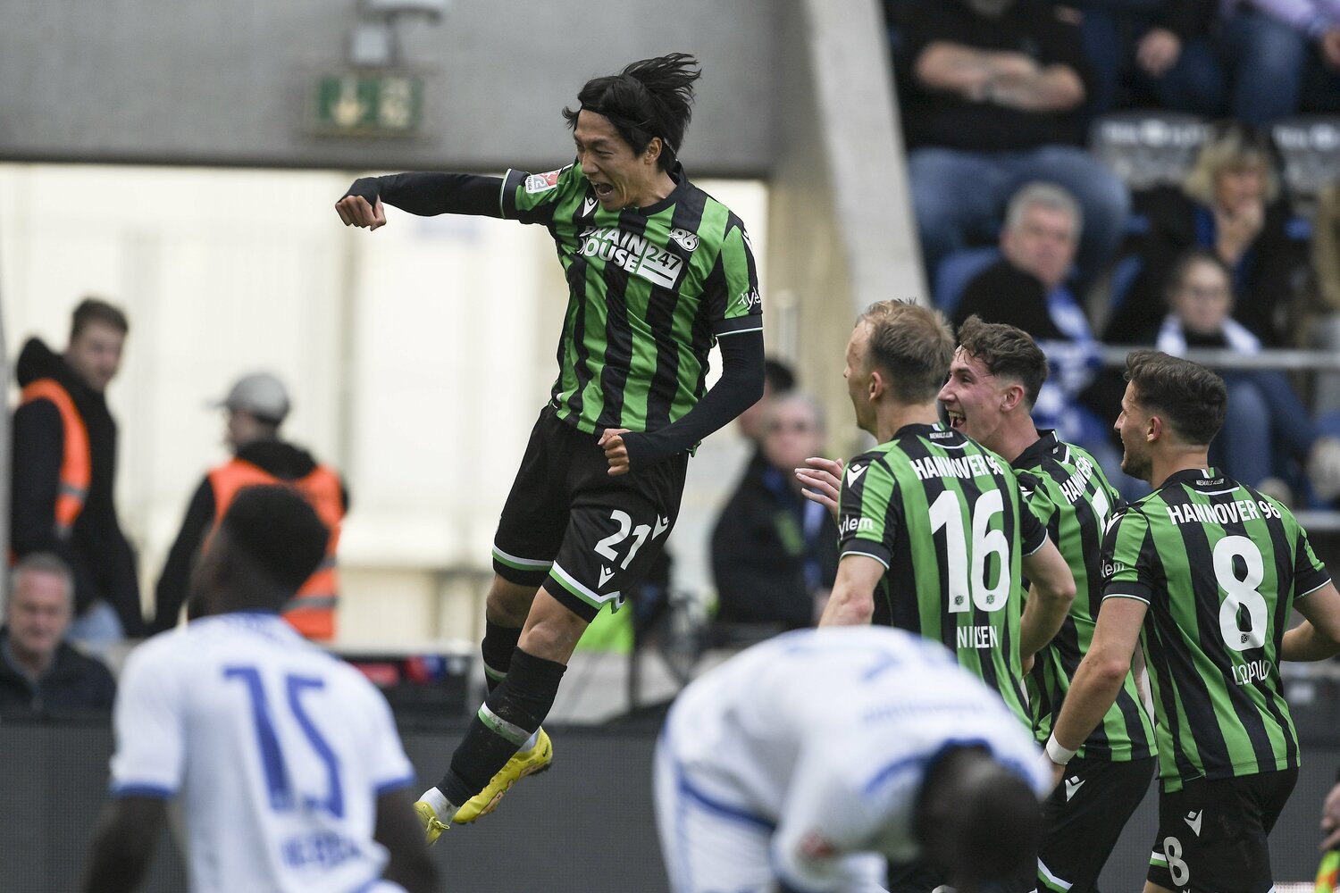 ドイツ2部・ハノーファーで4季目を迎えている室屋成（30歳）　©︎Getty Images