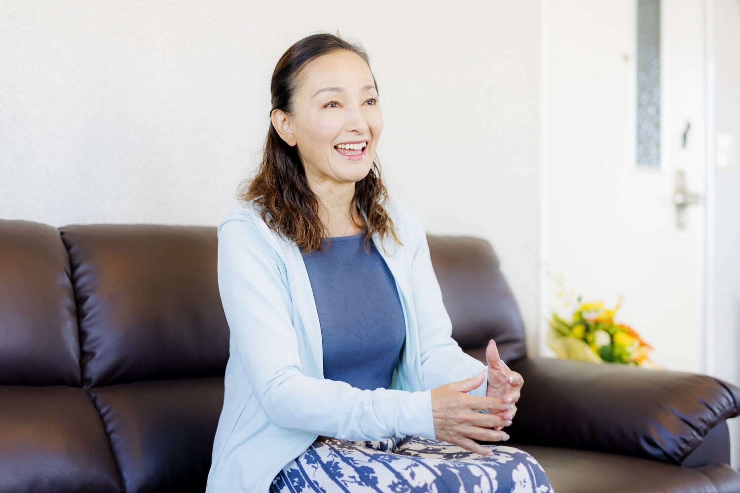 過去の失敗談もあっけらかんと明かす美由紀さん　©Kiichi Matsumoto