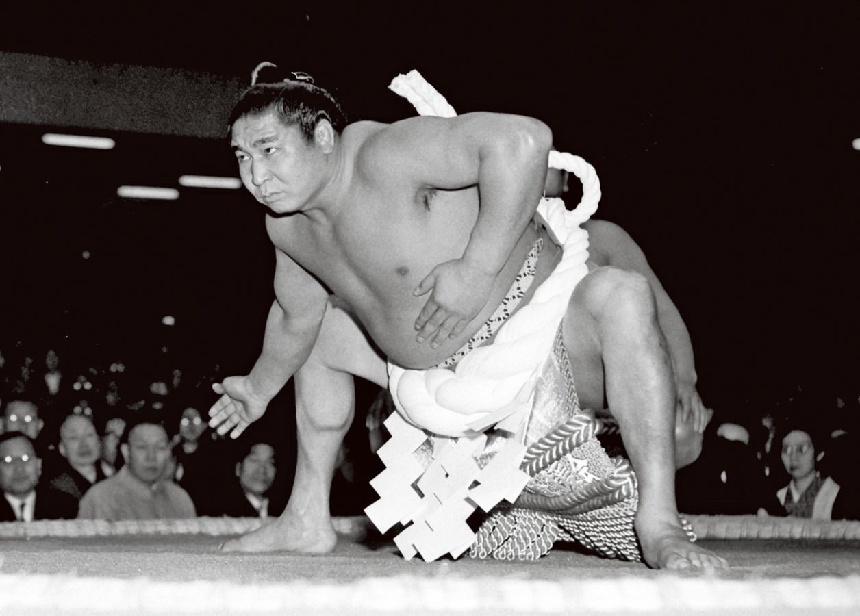 第45代 横綱　初代若乃花　'58年三月場所で横綱昇進。親方としても2横綱2大関を育成し、角界に一時代を築き上げた　SANKEI SHIMBUN