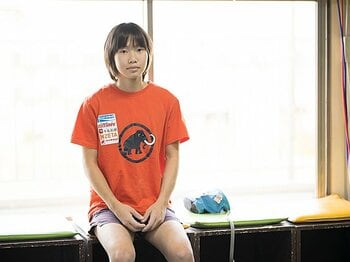 16歳の天才少女が東京五輪急浮上。“03line”クライマー、森秋彩の欲の形。＜Number Web＞ photograph by Kenichi Moriyama