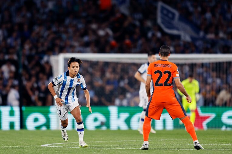 「タケはゴレアドール（点取り屋）だ！」“TAKEユニ少年”の久保建英評…初CLにリーガ6戦4発「ソシエダサポの愛と期待」は高まるばかり(8)