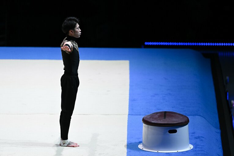 内村の演技　©Asami Enomoto