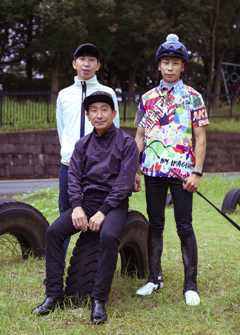 2020年に行われた横山親子の鼎談　©Takuya Sugiyama