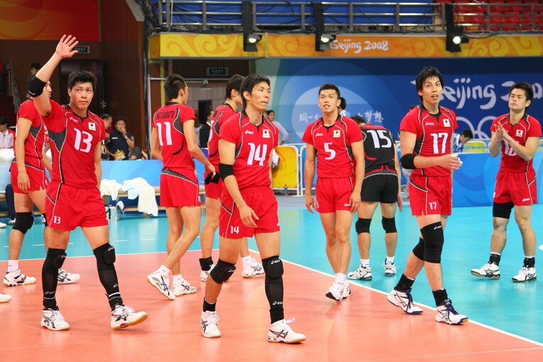 北京五輪の清水、福澤ら　©AFLO SPORT